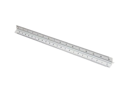 Thirty Dreieckiges Scalimeter-Lineal in Silber – Präzise & Professionell TK Gruppe® Grosshandel 