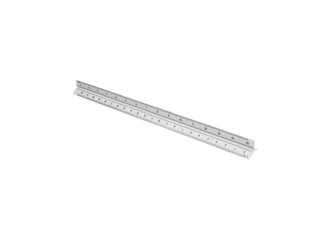 Thirty Dreieckiges Scalimeter-Lineal in Silber – Präzise & Professionell TK Gruppe® Grosshandel 