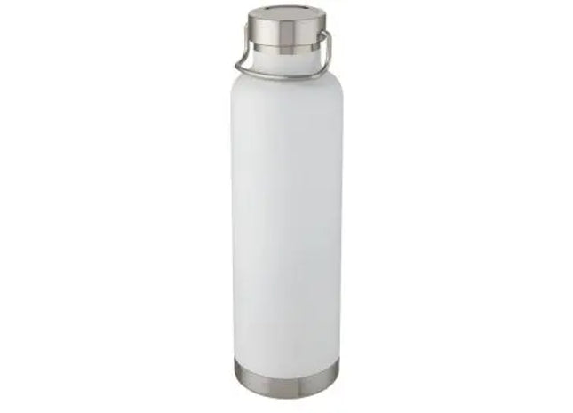 Thor 1L Kupfer-Vakuum Isoliersportflasche - Weiß, Robust und funktional für Sport und Outdoor TK Gruppe® Grosshandel 