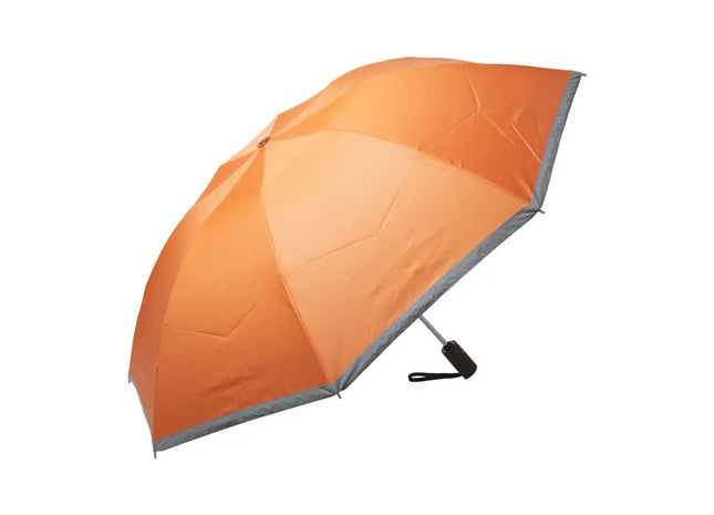 Thunder Reflektierender Regenschirm in Orange - Sichtbar und geschützt bei Regen TK Gruppe® Grosshandel 