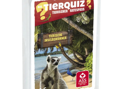 Tierische Inselbewohner Quiz im Kunststoffetui - Entdecke exotische Inselwelten TK Gruppe® Grosshandel 