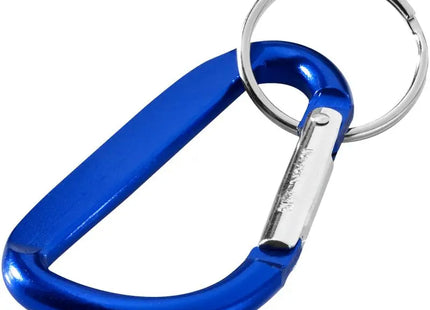 Timor Karabiner Schlüsselanhänger in Blau – Stabil & Stilvoll, Ideal für Outdoor TK Gruppe® Grosshandel 