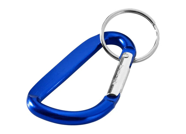 Timor Karabiner Schlüsselanhänger in Blau – Stabil & Stilvoll, Ideal für Outdoor TK Gruppe® Grosshandel 