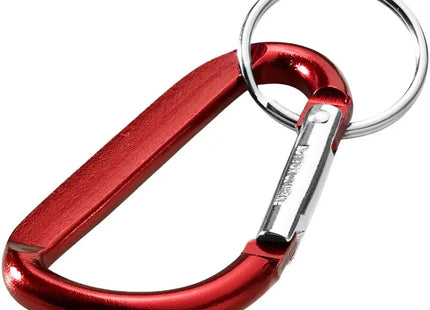 Timor Rot Karabinerhaken Schlüsselbund - Recyceltes Aluminium TK Gruppe® Grosshandel 