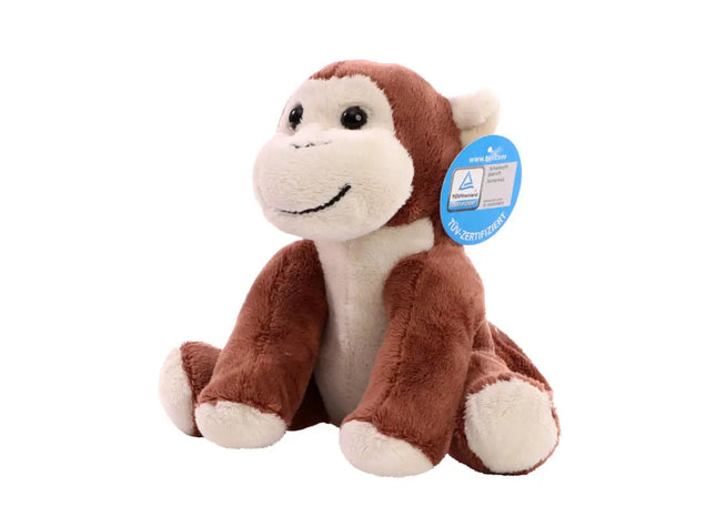 TinyPaws Monkey Bjarne - in Hellbraun für verspielte Abenteuer und kuschelige Umarmungen TK Gruppe® Grosshandel 
