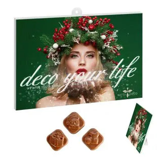 Schokoladen-Adventskalender für Wand/Tisch – Personalisiert TK Gruppe® Grosshandel 