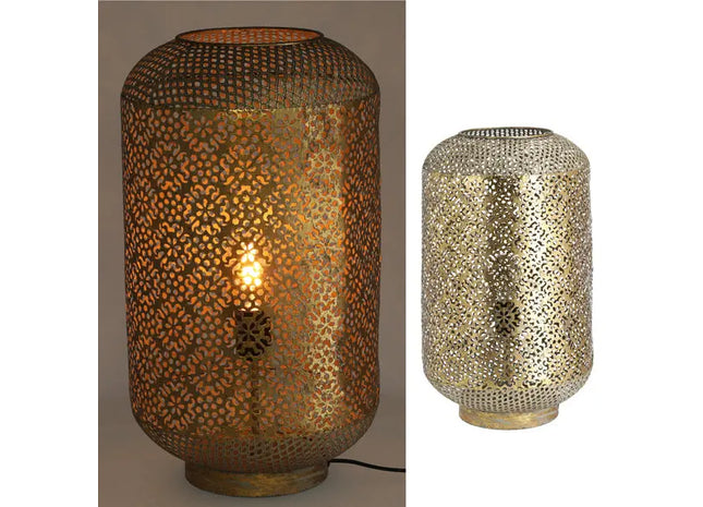 Tischlampe, Mandala-Design, Groß, ca. 53cmH: Stilvolle Beleuchtung mit künstlerischem Flair TK Gruppe® Grosshandel 