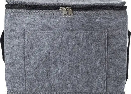 Titel: Graue Mason rPET-Filz Kühltasche - Ökologisch & Stilvoll TK Gruppe® Grosshandel 