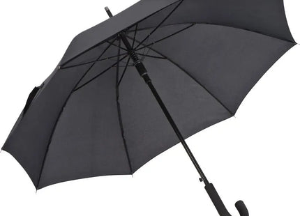 Titel: Hochwertiger Automatikschirm aus Pongee mit Aluminium-Schaft – Schwarz, Robust & Stilvoll TK Gruppe® Grosshandel 