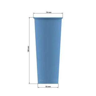 ToGo Becher 500ml in Klassischem Weiß – Perfekt für Unterwegs TK Gruppe® Grosshandel 