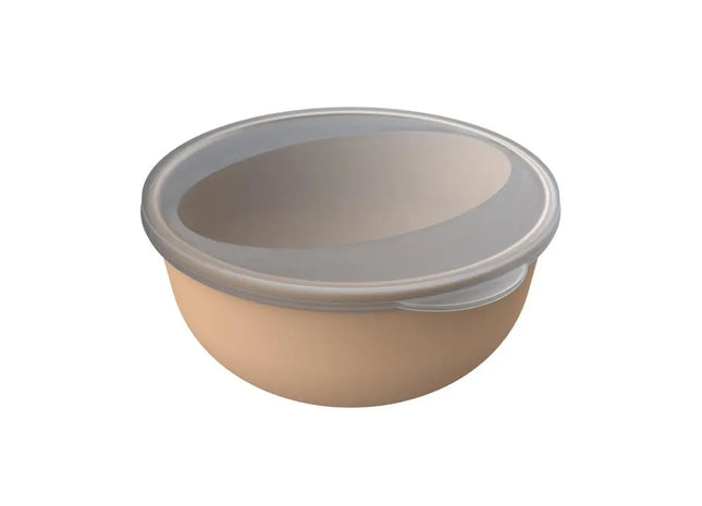 ToGo Classic Food Bowl 1.0L in Durable Brown and Milky Transparent - Versatile Meal Container TK Gruppe® Grosshandel 