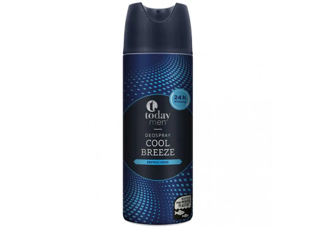 Today Cool Breeze Herren Deospray, 200ml – Erfrischender Duft für langanhaltende Frische TK Gruppe® Grosshandel 