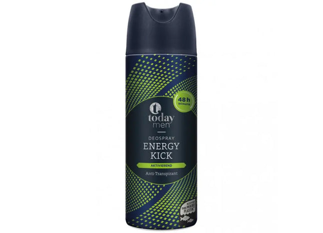 Today Energy Deospray für Männer, 200ml – Belebender Duft für den ganzen Tag TK Gruppe® Grosshandel 