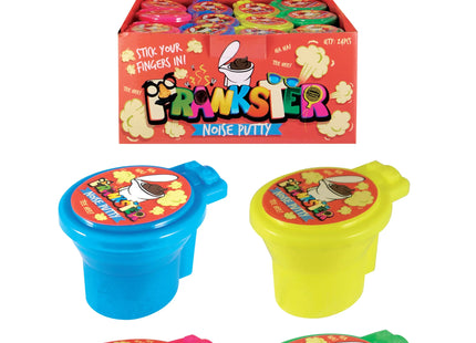 Toiletten-Geräuschschleim, 27G, 5x5 cm, 4 sortierte Farben – Spaß & Gag-Artikel TK Gruppe® Grosshandel 