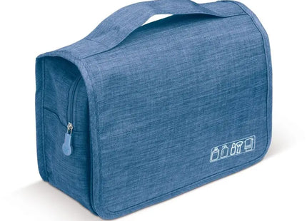 Toilettenartikel-Set für Reisen in Hellblau - Praktisch & Stilvoll, 100 Zeichen TK Gruppe® Grosshandel 