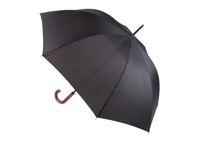 Tonnerre Schwarzer Regenschirm – Elegant, Stabil & Windfest TK Gruppe® Grosshandel 
