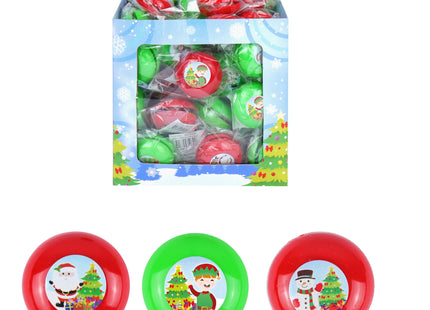Top-Retour-Toy, 3,8cm, 2 Farben, 3 Stück sortiert - Ideales Geschenk für Weihnachten TK Gruppe® Grosshandel 