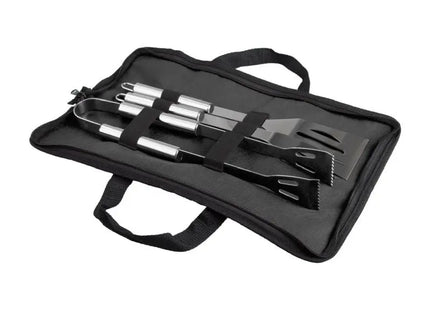 Tory BBQ Set in Schwarz – Premium Grillwerkzeug für Perfekte Grillabende TK Gruppe® Grosshandel 