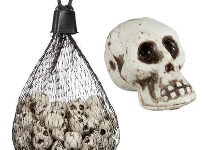 Totenkopf Streudekoration, 50-teiliges Set – Ideal für Halloween & Feste TK Gruppe® Grosshandel 