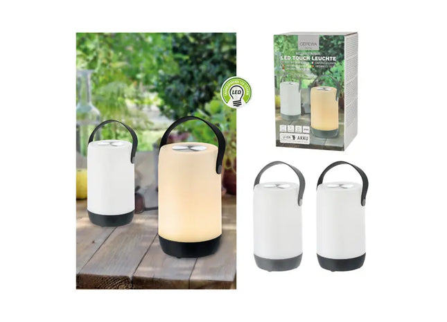 Touch-LED-Leuchten, 2er-Set, Höhe ca. 19cm TK Gruppe® Grosshandel 