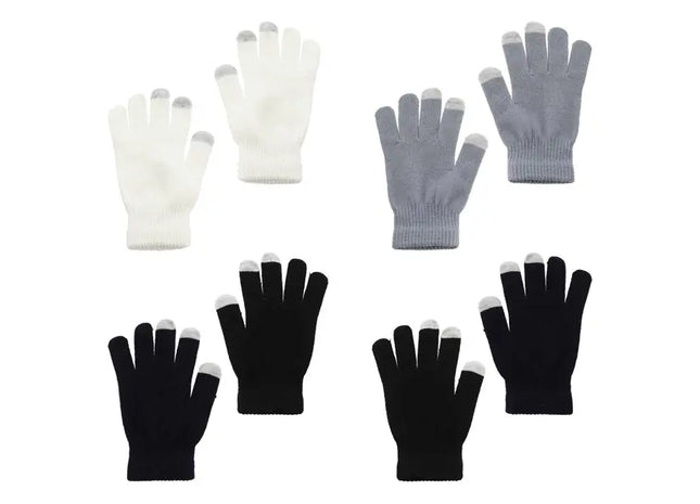 Touchfunktion Handschuhe, 3er-Pack, Funktionell & Komfortabel - 100 Zeichen TK Gruppe® Grosshandel 