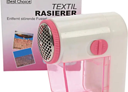 Tragbarer Fusselrasierer 7.5x7x4cm – Stoffrasierer in Klappbox TK Gruppe® Grosshandel 