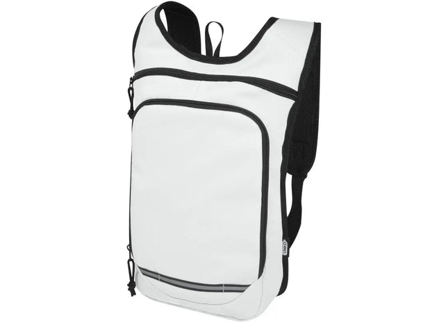 Trails GRS RPET Outdoor Rucksack 6,5 L - weiß - nachhaltiger und stilvoller Begleiter für Outdoor-Abenteuer TK Gruppe® Grosshandel 