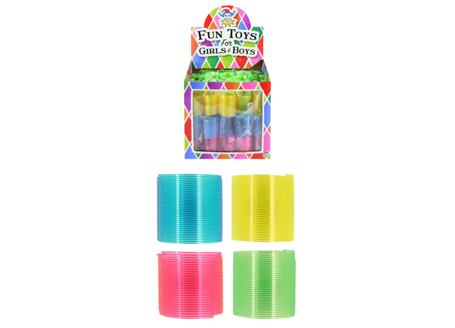 Transparente Feder – 2,8 cm x 3,5 cm, 4 verschiedene Farben TK Gruppe® Grosshandel 