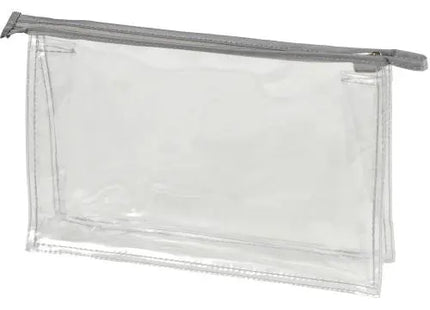 Transparente Multifunktions-Tasche UNIVERSAL mit Reißverschluss - Vielseitig TK Gruppe® Grosshandel 