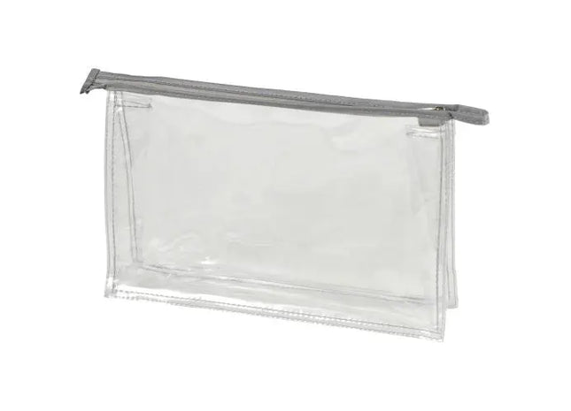 Transparente Multifunktions-Tasche UNIVERSAL mit Reißverschluss - Vielseitig TK Gruppe® Grosshandel 