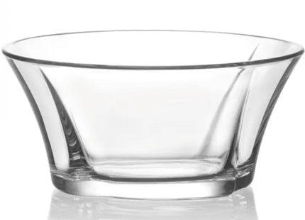 Transparente Schale 0,25L mit Muster und Salatstruktur, Maße 11,5x5cm TK Gruppe® Grosshandel 