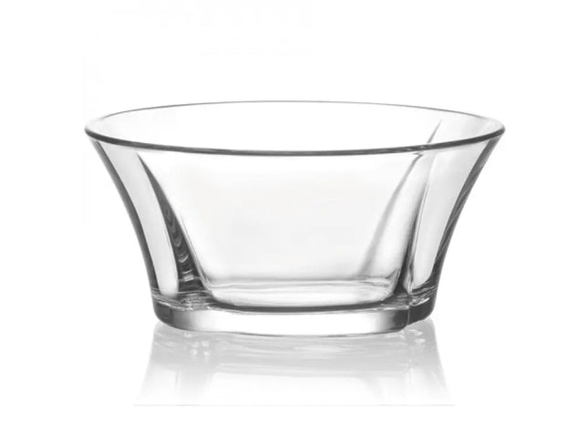 Transparente Schale 0,25L mit Muster und Salatstruktur, Maße 11,5x5cm TK Gruppe® Grosshandel 