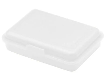 Transparente Vorratsdose Junior Schul-Box - Milchig Kompakt & Vielseitig Praktische Aufbewahrung TK Gruppe® Grosshandel 
