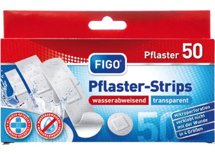 Transparente Wasserdichte Wundpflaster, 50 Stück TK Gruppe® Grosshandel 