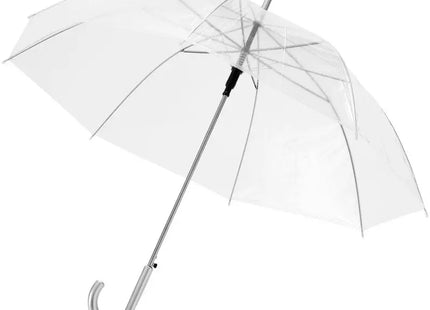 Transparenter Automatik-Regenschirm Kate, 23 Zoll - Klarer Blick und stilvoll geschützt TK Gruppe® Grosshandel 