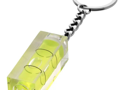 Transparenter Leveler Schlüsselanhänger - Praktisch & Stilvoll, 100 Zeichen TK Gruppe® Grosshandel 