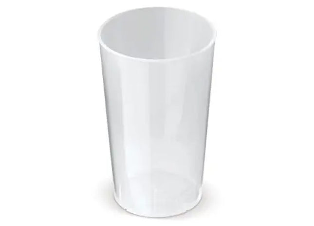 Transparenter PP Trinkbecher 300ml – Stapelbar und Praktisch TK Gruppe® Grosshandel 