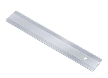 Transparentes 20 cm Lineal – Klare und präzise Messhilfe für Schule und Büro TK Gruppe® Grosshandel 