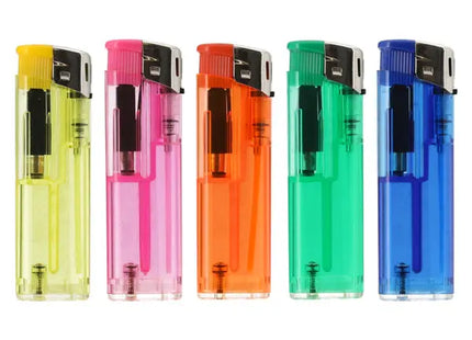Transparentes Elektroanzünder Set, 5 Stück - Wiederaufladbar, Ohne Flamme TK Gruppe® Grosshandel 