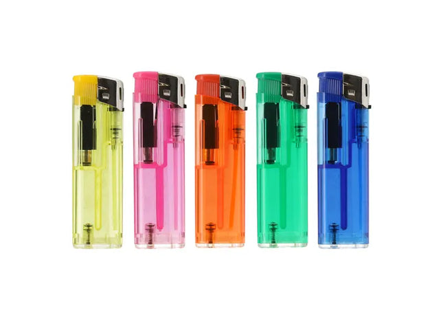 Transparentes Elektroanzünder Set, 5 Stück - Wiederaufladbar, Ohne Flamme TK Gruppe® Grosshandel 