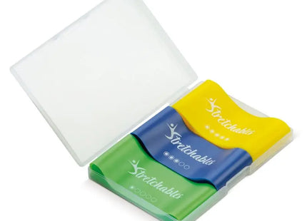 Transparentes Fitnessset mit Widerstandsbändern – Stilvoll und Effektiv TK Gruppe® Grosshandel 