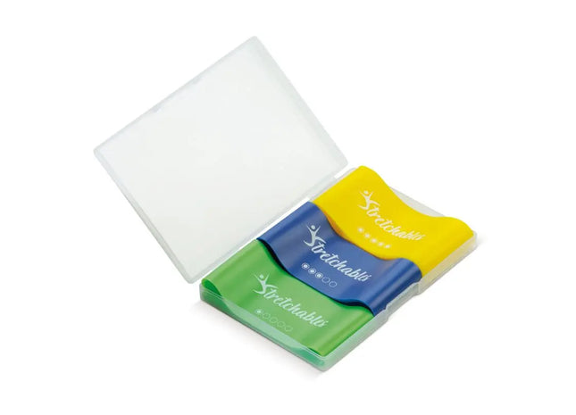 Transparentes Fitnessset mit Widerstandsbändern – Stilvoll und Effektiv TK Gruppe® Grosshandel 