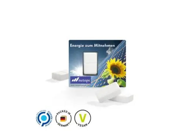 Traubenzucker Energie Karte – Personalisierbare Power-Karte für schnellen Energieschub TK Gruppe® Grosshandel 