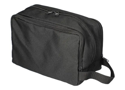 Travel Kulturbeutel in Schwarz - Funktional & Robust, 100 Zeichen TK Gruppe® Grosshandel 