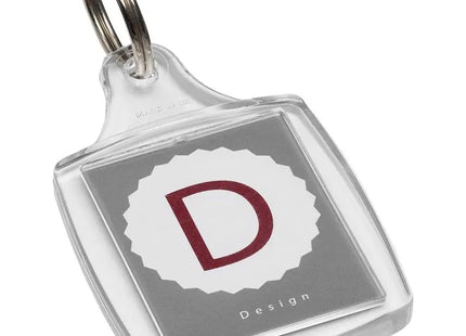 Traveler A5 Keychain - Kristallklar - Stilvolles Accessoire für den täglichen Gebrauch TK Gruppe® Grosshandel 