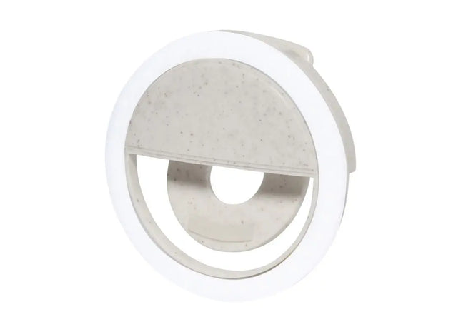 Traxo Selfie-Ringleuchte aus Naturmaterialien - Optimale Beleuchtung TK Gruppe® Grosshandel 
