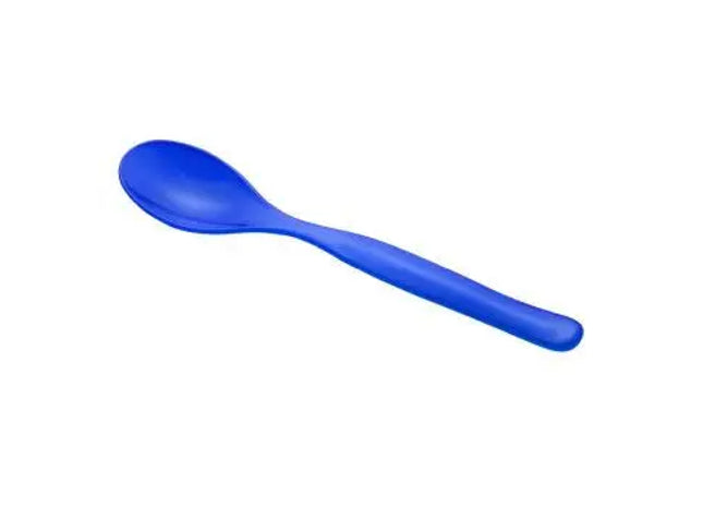 Trend-Blauer Plastiklöffel – Stilvoll & Vielseitig TK Gruppe® Grosshandel 