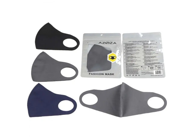 Trendige Gesichtsmasken für Mund und Nase, 3-fach sortiert, modisch TK Gruppe® Grosshandel 