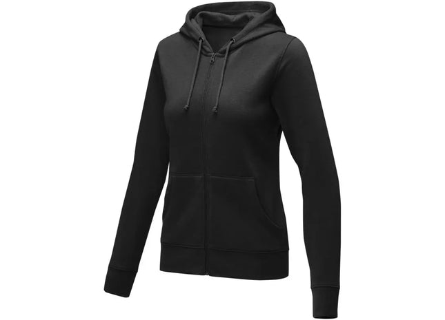 Trendiger Damen Hoodie mit Reißverschluss Bequemer Theron Kapuzenpullover Damenmode TK Gruppe® Grosshandel 