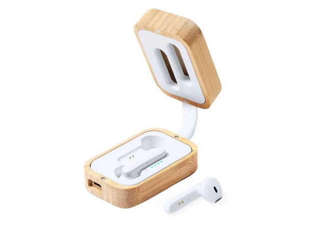 Tresan Kabellose Ohrhörer - Bluetooth, Natürliches Weiß TK Gruppe® Grosshandel 